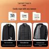 Romon Men's Detachable Liner Goose Down Jacket
