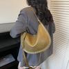 Fashi Exquisite Solid PU Saddle Youth Shoulder Bags for Women 2026 High Quality Retro Hot Trendy Stylish Design Crossbody Bags