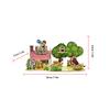 3D Paper Assembly House Model Children DIY Paper Building Architecture Model Kids Early Educational Toy Type 2