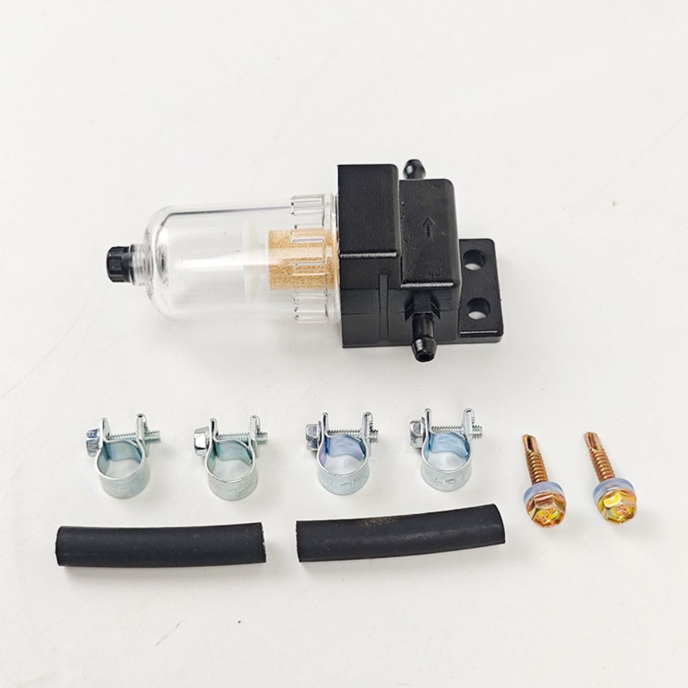 Plastic Diesel Water Separator Filter Black Water Separator Kit Fuel Line Kit Auto Accessories