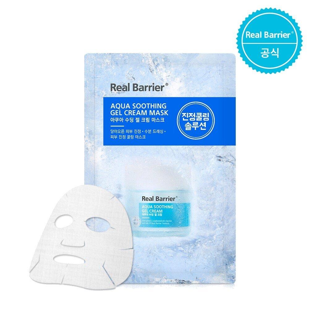 

Real Barrier Aqua Soothing Gel Cream Mask 30 мл + 3 образца