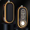 Neue TPU Auto Flip Schlüssel Fall Abdeckung Shell Für FIAT 500 Ducato Punto Panda Lancia Musa Für Citroen Jumper Peugeot boxer Zubehör