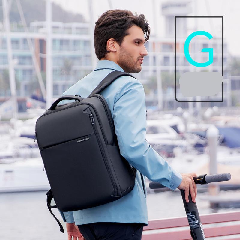 Backpack Male Oxford Spun Large Capacity Shoulder Bag Business Travelling Commuting Computer Bag
