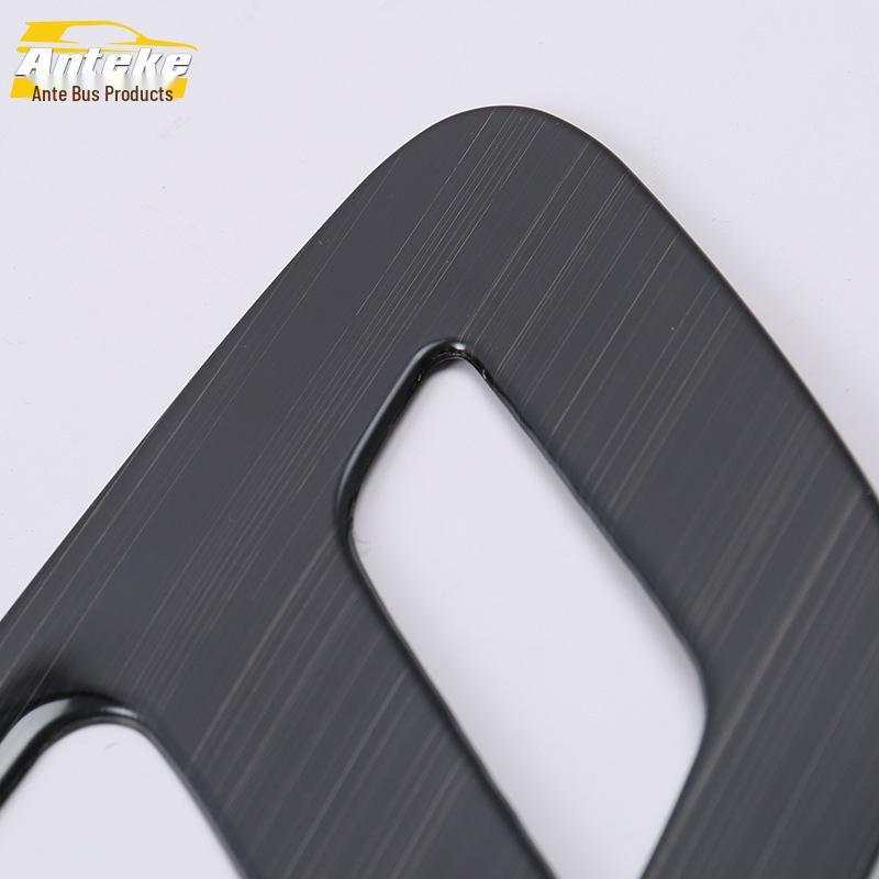Compatible Decorative Sticker for Junpai D80 2019: Interior Door Handle Ring & Armrest Buckle