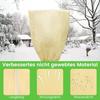 Plant Covers Freeze Protection Plant Shield With Zip Cold Frost Blankets Shrub Jacket Winter Protective Cover Bag for Pot Plants