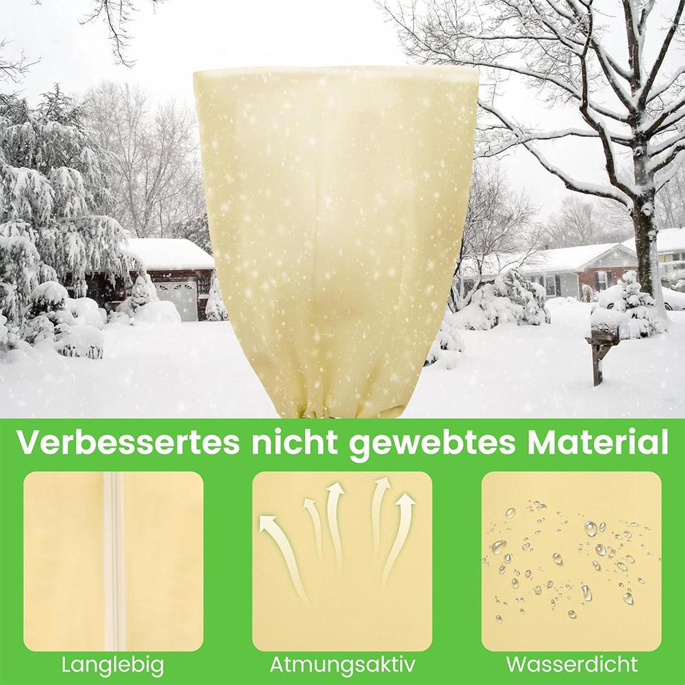 Plant Covers Freeze Protection Plant Shield With Zip Cold Frost Blankets Shrub Jacket Winter Protective Cover Bag for Pot Plants
