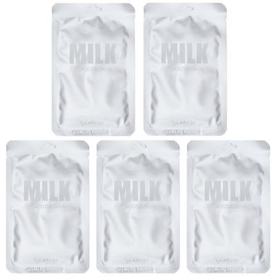 Milk Sheet Beauty Mask Set, Moisturizing, 5 Sheet Masks, 30Ml (1.01Fl Oz) Each