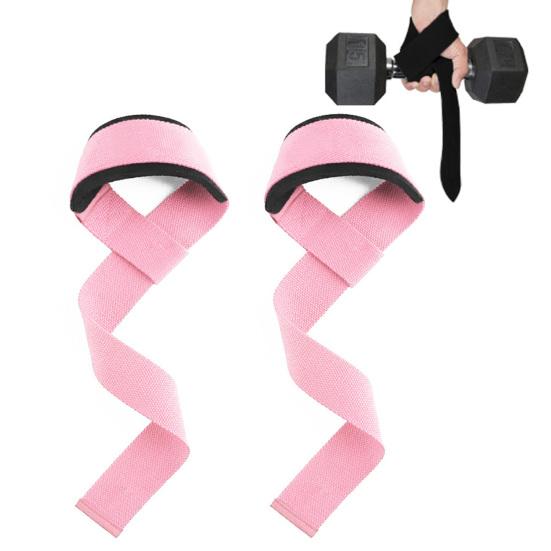 1 Pair Hard Pull Lifting Wrist Strap Grips Band Strength Training Deadlift Grip Band Fitness Non-slip Booster Belt