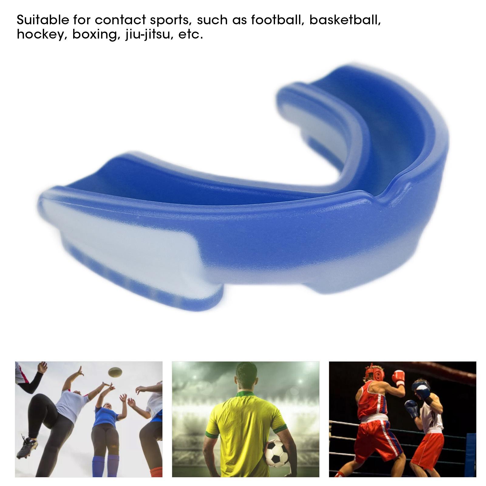 Sports Mouth Guard Football Shock Mouth Guards EVA Athletic Mouth Guards for Adults