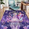 Covor cu Model KPop Demon Hunters, Covoraș de Interior/Exterior, pentru Picnic, Cameră de Jocuri, Dormitor, Birou, Sufragerie, Covor Decorativ pentru Casă, Cadou de Ziua de Naștere