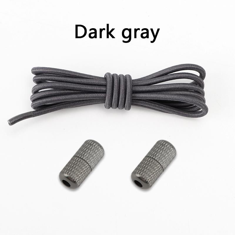 Rubber Elastic Laces No Tie Shoe Laces Shoes Round Shoelaces for Sneakers Without Ties Kids Adult Quick Shoe Lace Rubber Bands