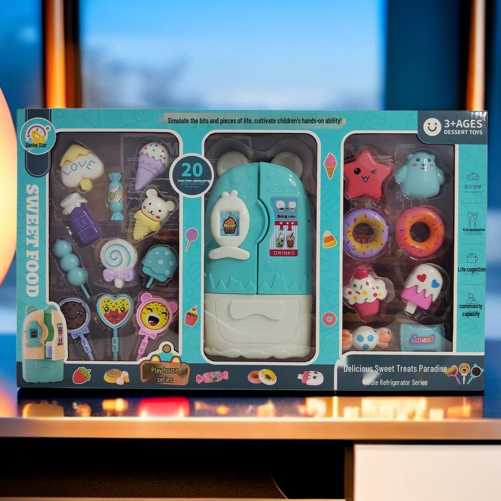 

Набор игрушек «Сладкий рай» для сюжетно-ролевой игры для девочек - Подарки в коробках для детей