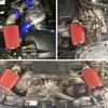 Universal 76/89/101mm Cone Air Filter 3/3.5/4 Inch - Washable Racing Cold Air Intake Filter With Adjustable Clamp