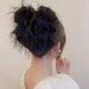 Elegant Mesh Flower Hair Clip in Black for Women Shark Claw for Ponytail Perfect for Celebrations and  Days
