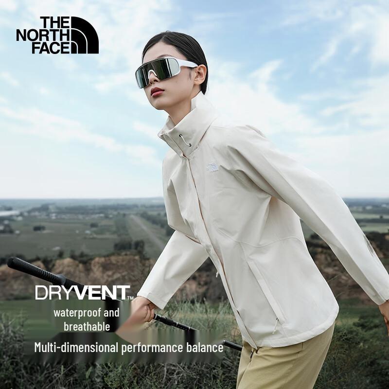 The North Face Women's Single-Layer Windproof Hooded Outdoor Jacket