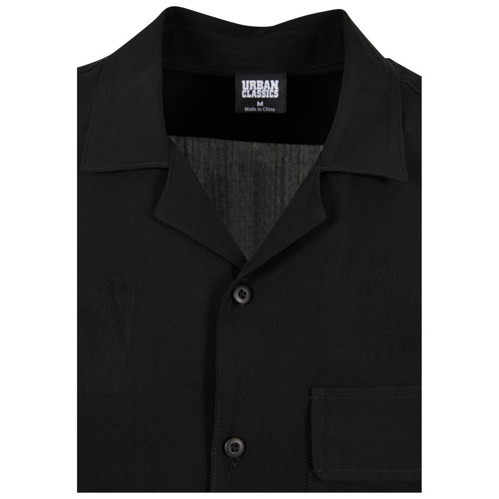 Urban Classics Mens Camp Viscose Shirt