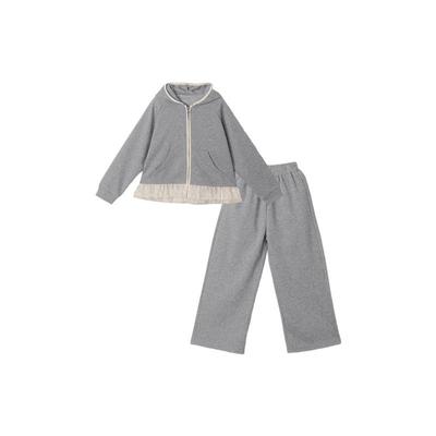 Desa Girls' Autumn Sweet Hooded Tracksuit