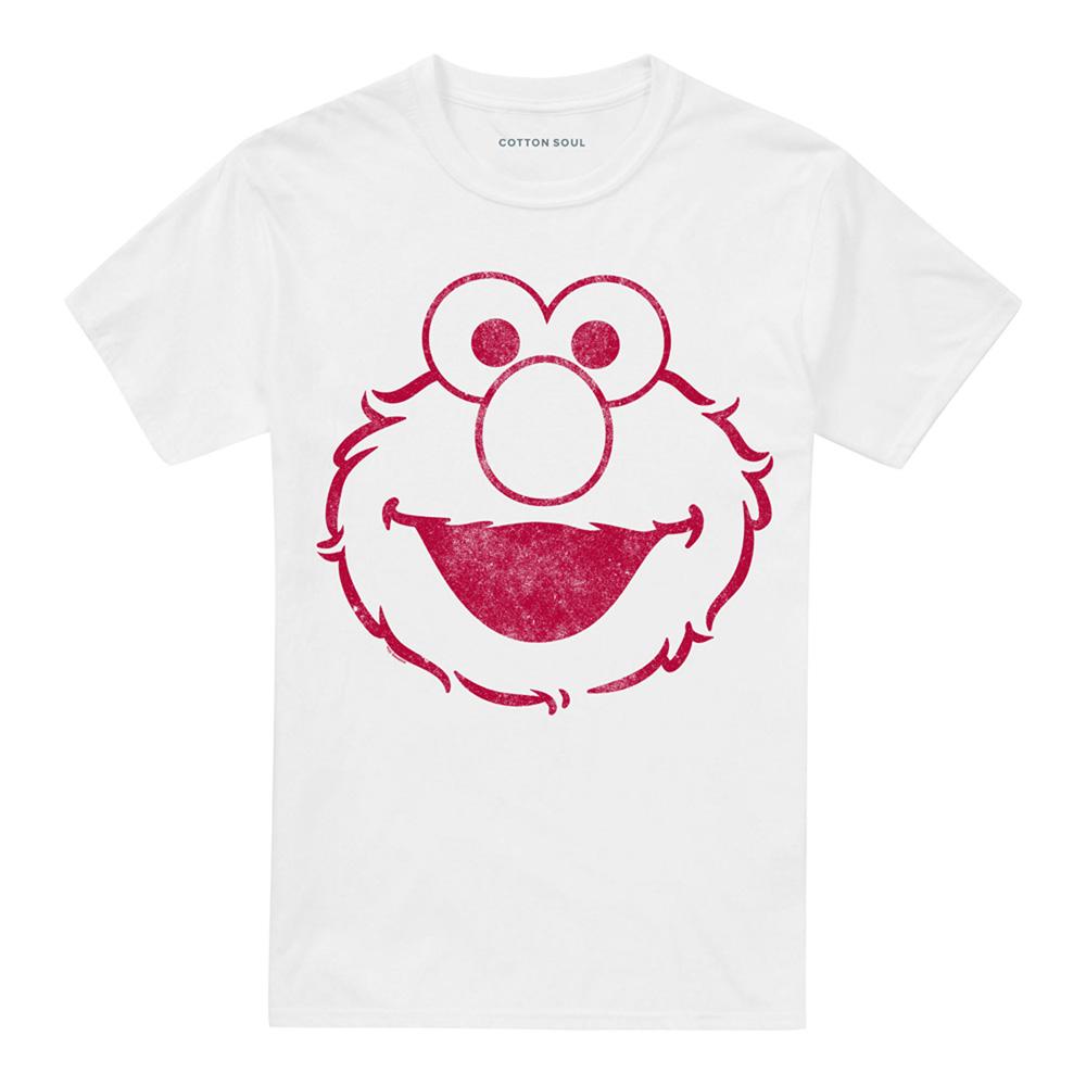 Sesame Street Unisex Adult Elmo Mono T-Shirt