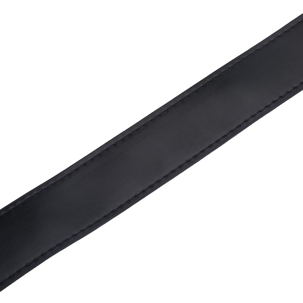 Universal Adjustable PU Leather Camera Shoulder Neck Strap Belt Photography Accessory Black