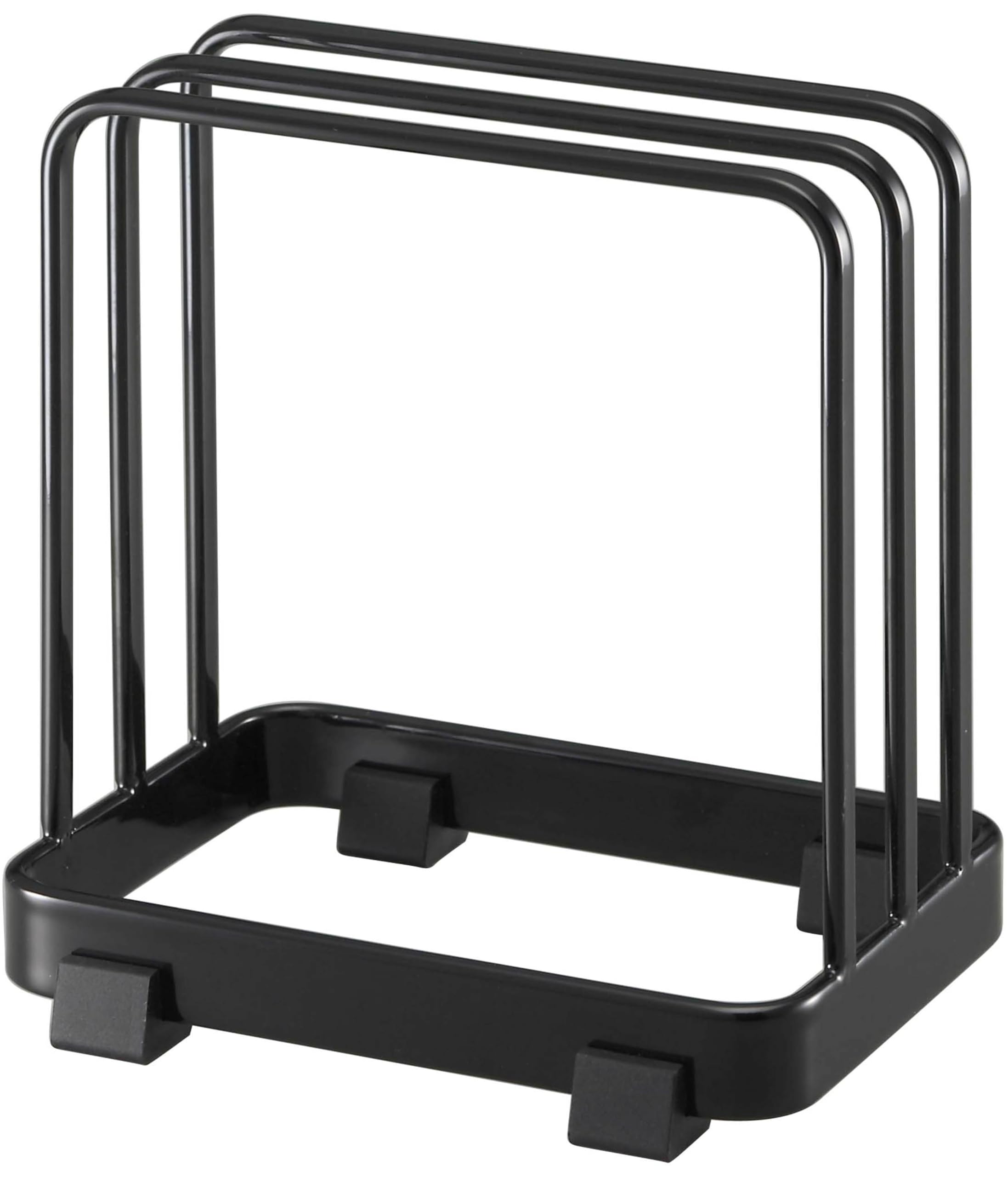 

Yamazaki Cutting Board W12 x x Tower Kitchen 7136 Stand, Black, Approx. D8.5 H12cm, Series, Storage, чёрный