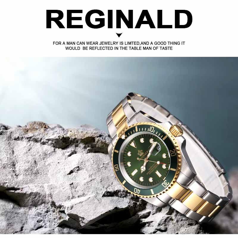 Top Markenuhr Herren Sportuhren Drehbare Lünette GMT Saphirglas Datum Edelstahl Quarzuhren