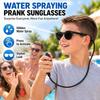 Invisible Water Design Water Shooting Sunglasses Hidden Tube Water Jet Glasses  Birthday