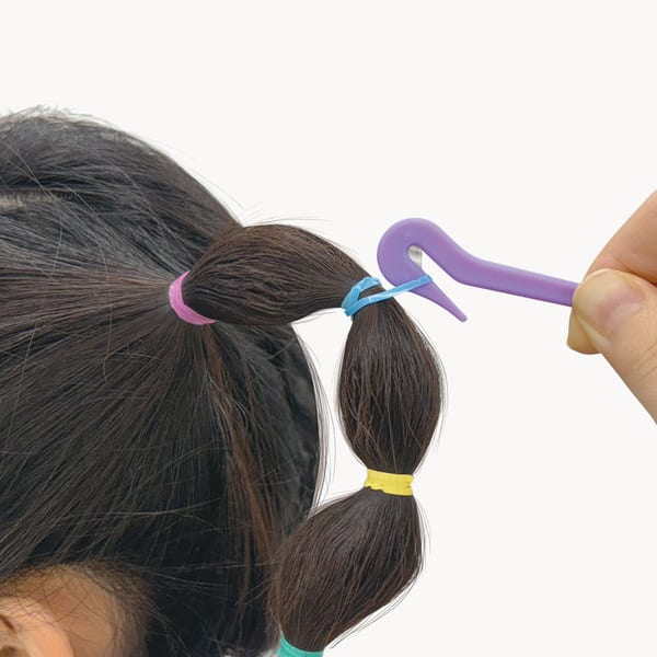 3 Haargummischneider