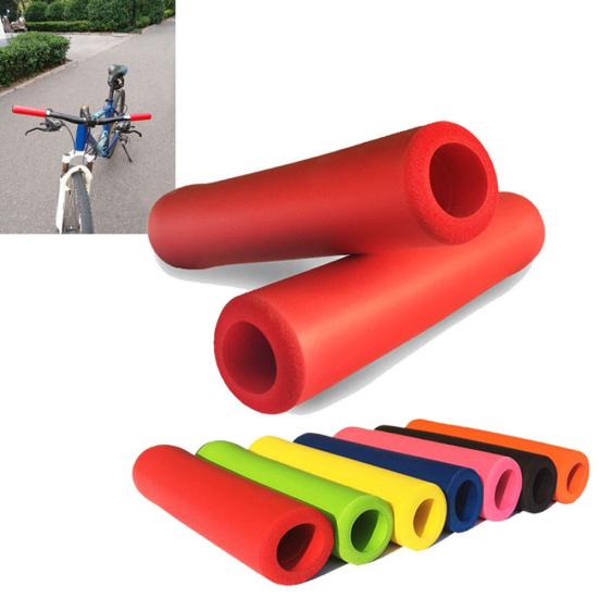 1Pair Anti-Slip Shockproof Cycling Ultra-Light Handlebar Grips Bicycle Accessory