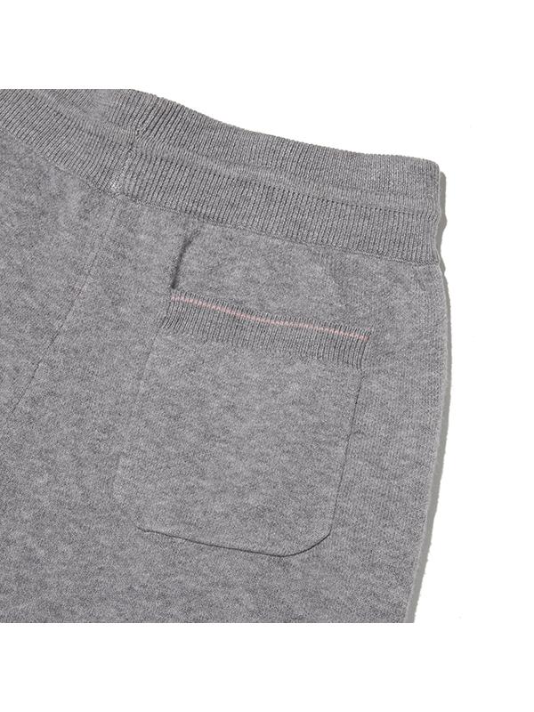 KIRSH Jacquard Knit Pants [Melange Gray]