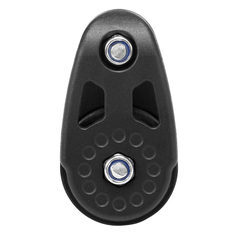 2 PCS Kayak Slide Rail Anchor Trolley Kit Pulley Blocks for Kayak Canoe Boat