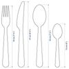 IKEA DRAGON 70177665 24-Piece Cutlery Set, Stainless Steel