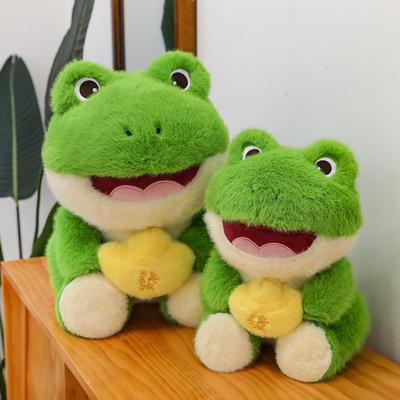 Sevimli para kurbağası bebek peluş oyuncak bebekle uyuyan kız arkadaşa eşlik edecek sıcak kalp doğum günü hediyesi