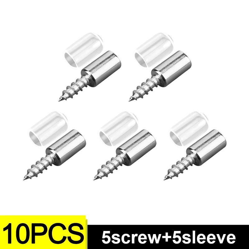 

10/200 шт. Саморіз Тримач шару для полиць шафи Ламінована опора з гумовою втулкою Нековзкий розділовий цвях 10PCS