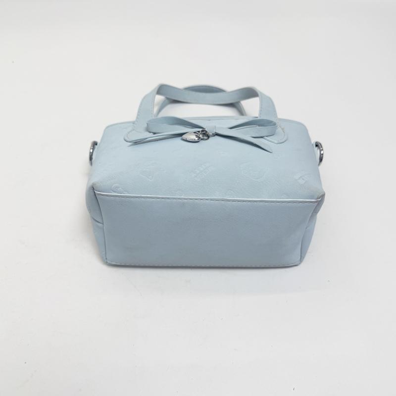 Fashion Women's Cute Bow Handbag Kawaii Sweet Mini Tote Bag PU Leather Top Handle Crossbody Cellphone Purse for Daily