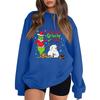 Women's Fashion Long-Sleeve Pullover Sweatshirt With Fun Christmas  Print