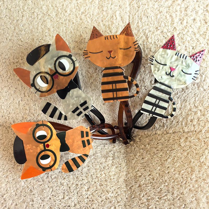 2024 Korean High-End Shark Clip Hair Accessory, Twist Clip for Straight Hair, Back-of-Head Hairpin.