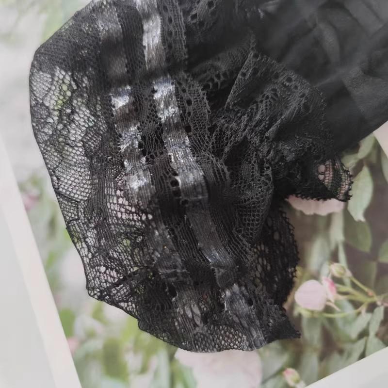 1D Ultrathin Lace Patchwork Thigh High Stockings Women Sexy Transparent Anti-slip Party Club Long Socks JK Lolita Lingerie