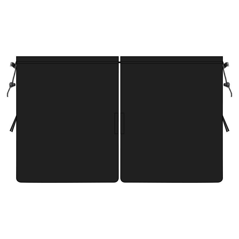 Car Interior Privacy and Sunshade Partition Curtain for Front/Rear Seat – Blackout Heat Insulation for Baby & Middle Seat