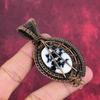 White Buffalo Turquoise Pendant Copper Wire Wrapped Pendant Gemstone Pendant Copper Jewelry Unique Pendant Gifts for Wife Handmade Pendants