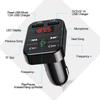 Dual USB Handsfree Wireless Bluetooth Car FM Transmitter Auto Radio MP3 Player USB 2.1A Car Charger Phone Charger