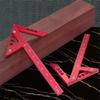 Professional Woodworking Center Gauges Aluminum Alloy Ruler for Accurate Measure