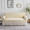 1pc Jacquard Waterproof Sofa Slipcover Non-slip Stretch Sofa Cover Skirt Couch Cover for Bedroom Office Living Room Home Decor