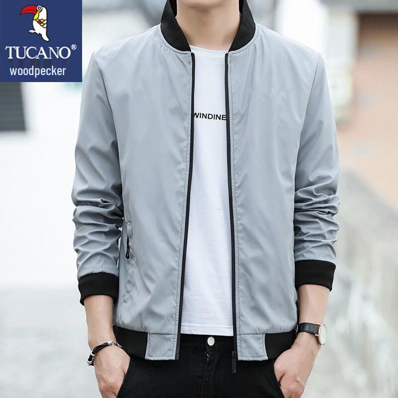 

TUCANO Men s Slim Fit Wrinkle-Free Solid Color Casual Jacket XL