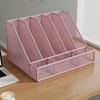 Metal Desk File Organizer Space-saving Document Management Rack Document Storage Shelf  Office Use