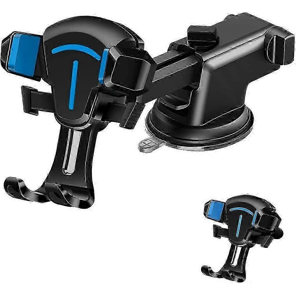 Car Phone Holder Mount 3 In1 Multifunctional Stand For Car Dashboard Air Vent Windshield For All Phones