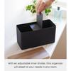 Yamazaki Sanitario Storage Case Brown, Approx. W23xD10.5xH14cm Lin, Toilet Area Organizer, Small Item Storage, Multi Case 4807, Approx.