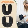 Travel Stuffable Neck Pillow Luggage Space-saving Portable Refillable Neck Support Cushion Car Train Airplane Headrest Pillow