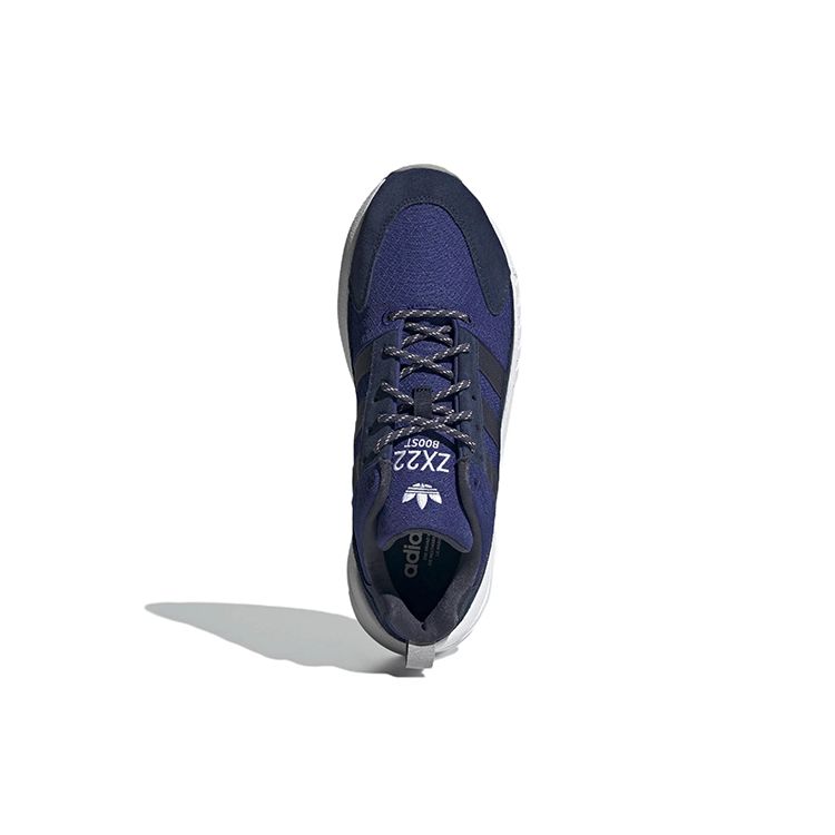 Adidas Originals ZX 22 Boost Comfortable Durable Low-Top Running Shoes Unisex Running Shoes Blue GV8035