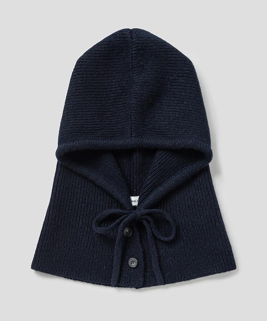 Binpolaegseseoli Wool Flare Balaclava - Navy