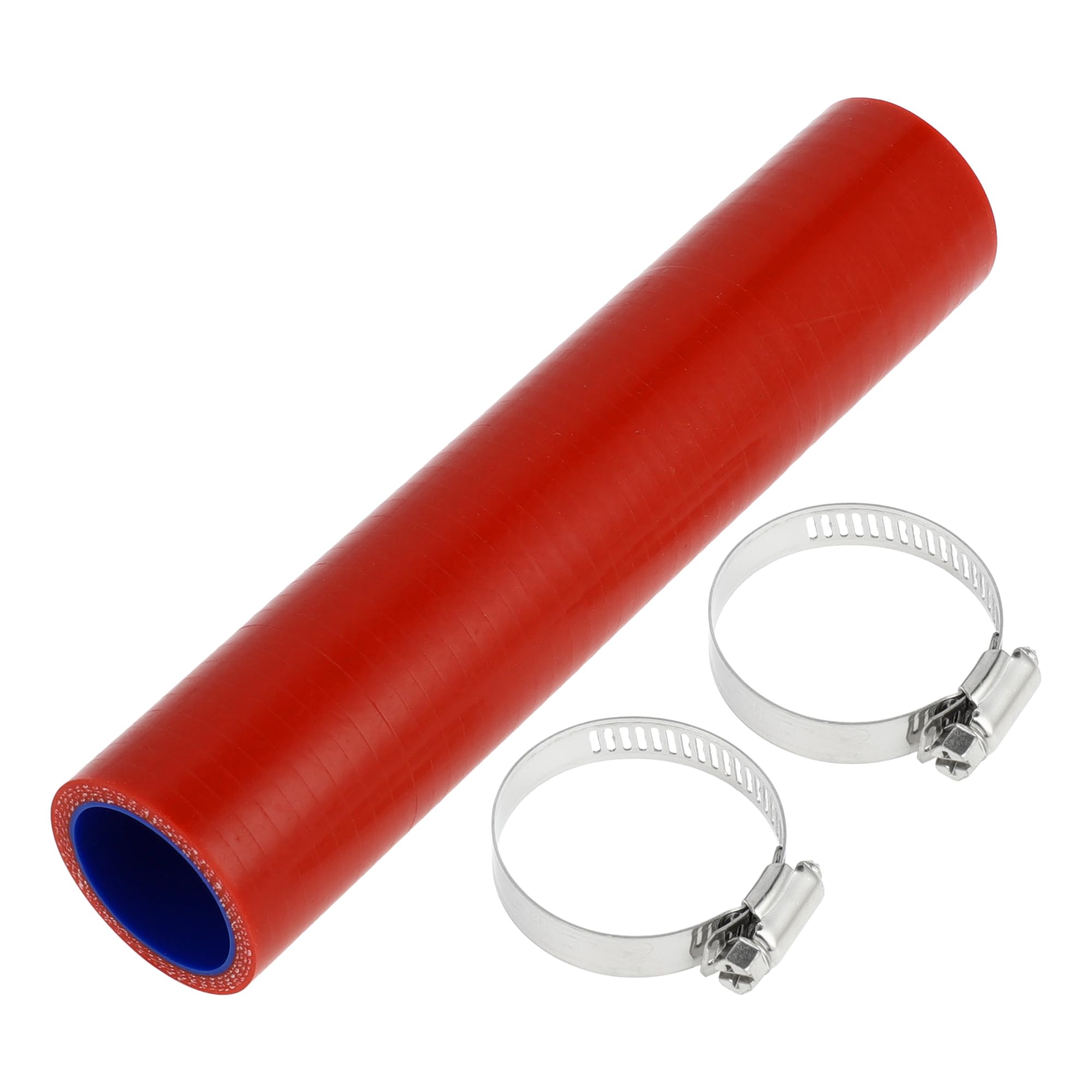 

X AUTOHAUX 1 комплект Внутренний диаметр 32 мм/1,26 Длина 200 мм/7,87 Прямой 0 градусов Синий Красный Inner diameter 32mm красный